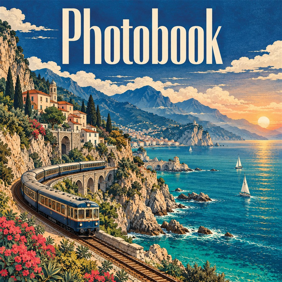 Photo book cover